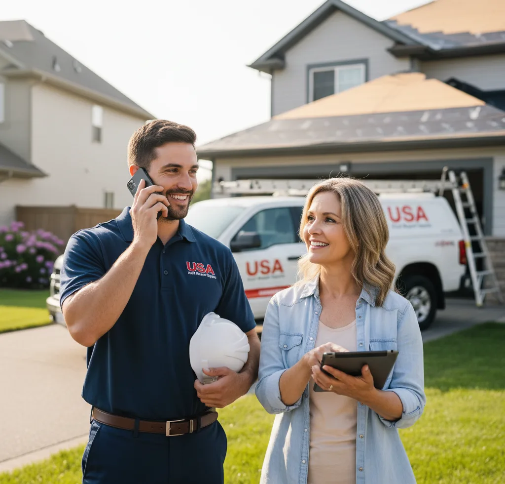 USA Roof Repair Experts customer support in Copper Hill